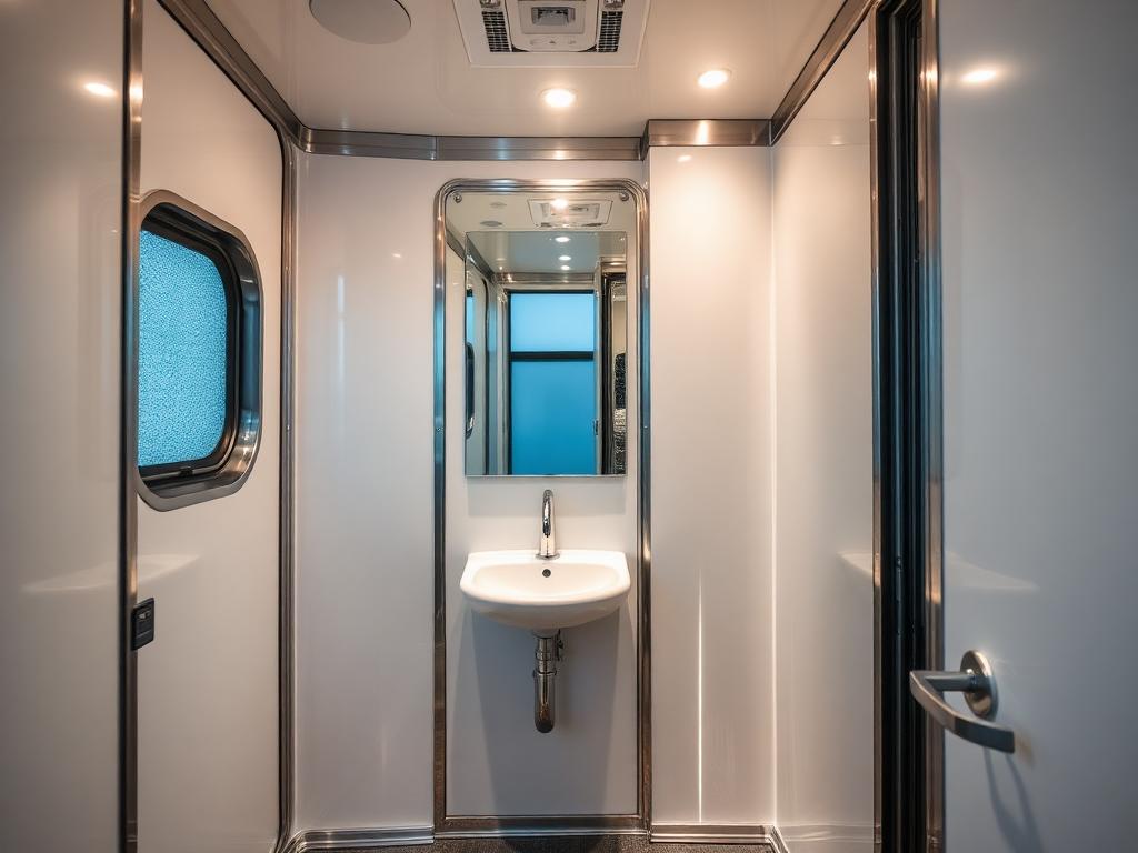 Luxury Restroom Trailers in Graham, NC